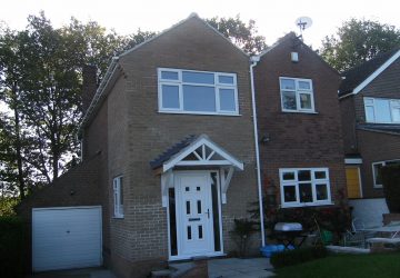 Removal of Conservatory with Two Storey Extension Builders in Chesterfield